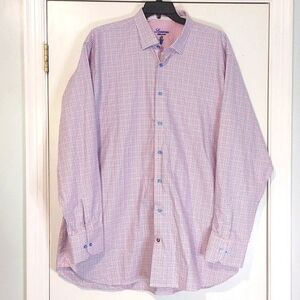 LUCHIANO VISCONTI Button Down Shirt XXL  NWOT